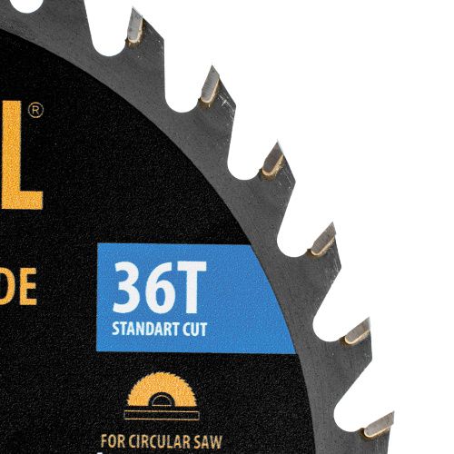 Пильный диск по дереву ф150 х 20 мм, 36 зубов Denzel купить в Москве с доставкой по всей России | ProtosMarket.ru