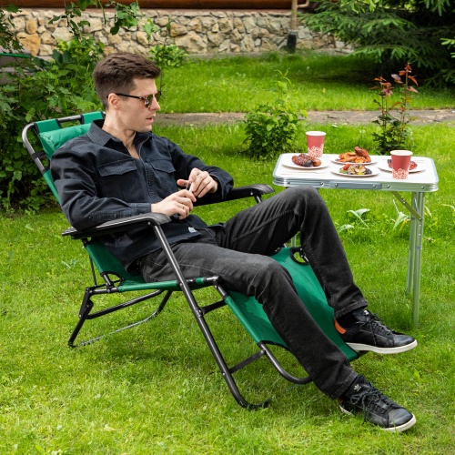 Кресло-шезлонг двухпозиционное 156 х 60 х 82 см, Camping Palisad купить в Москве с доставкой по всей России | ProtosMarket.ru