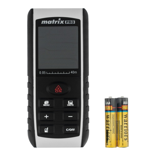 Лазерный дальномер LD-40,40 м,с электронным угломером Matrix купить в Москве с доставкой по всей России | ProtosMarket.ru