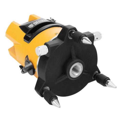 Лазерный уровень LX3, 10 м, ± 0,3 мм/1 м, 635 нм, 4 вертикальных, 1 горизонтальная плоскости, резьба 5/8" Denzel купить в Москве с доставкой по всей России | ProtosMarket.ru