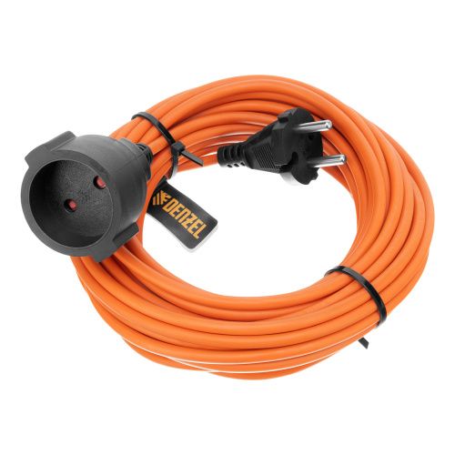 Удлинитель-шнур силовой Garden Series, ПВС, 10м, 1 розетка 3 x 1,5 мм, Denzel купить в Москве с доставкой по всей России | ProtosMarket.ru