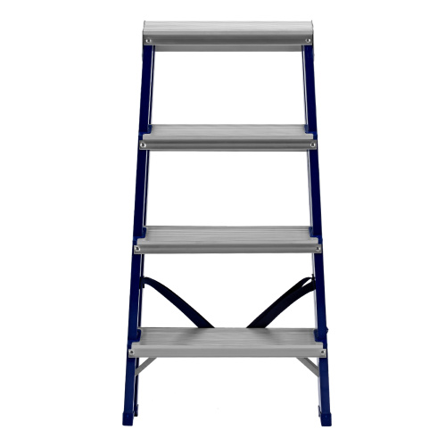 Стремянка двусторонняя 4 ступени, стальная, Сибртех купить в Москве с доставкой по всей России | ProtosMarket.ru