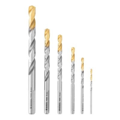 Набор сверл по металлу, 2-8мм, Р6М5-TiN, Golden Tip, 6 шт Denzel купить в Москве с доставкой по всей России | ProtosMarket.ru
