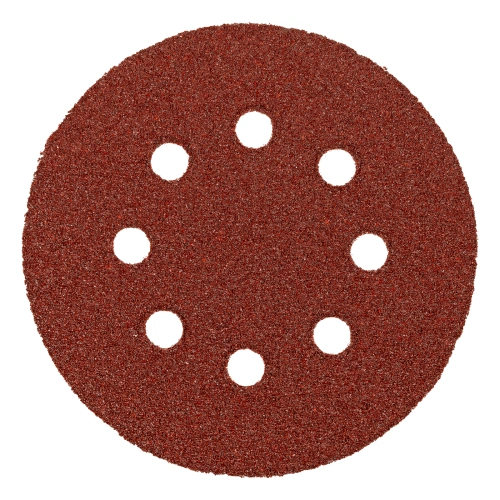 Круг абразивный на ворсовой подложке под "липучку", перфорированный, P 40, 125 мм, 5 шт Matrix купить в Москве с доставкой по всей России | ProtosMarket.ru