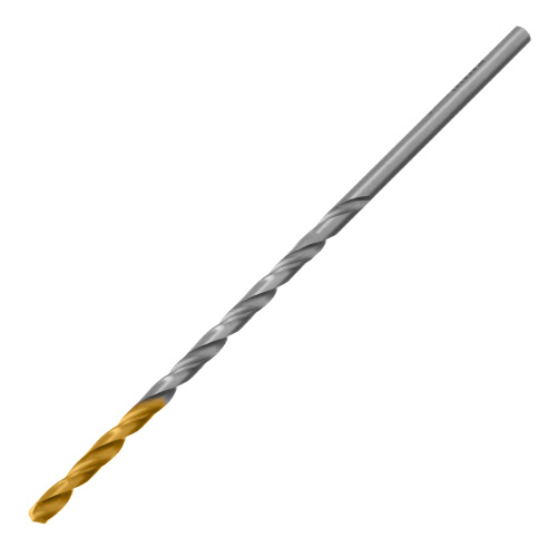 Сверло спиральное по металлу 3 х 100 мм, Р6М5, Golden Tip, удлиненное, 2шт. Denzel купить в Москве с доставкой по всей России | ProtosMarket.ru