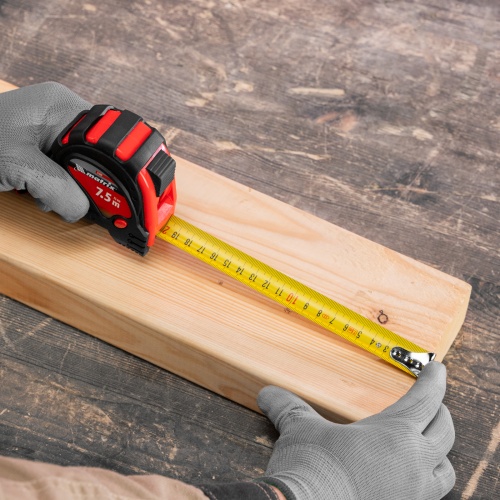 Рулетка Status Magnet 3 fixations,7,5 м х 25 мм,обрезиненный корпус,зацеп с магнитом Matrix купить в Москве с доставкой по всей России | ProtosMarket.ru