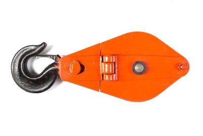 Блок монтажный однорольный с  крюком TOR HQG(L) K1-5,0 т с откидной щекой (G) купить в Москве с доставкой по всей России | ProtosMarket.ru