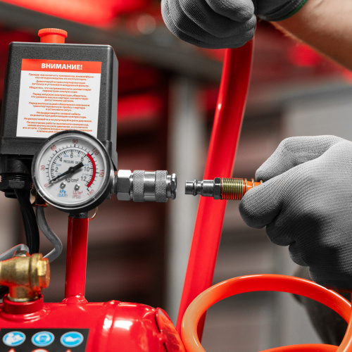 Компрессор воздушный DC1500L/24, 1,5 кВт, 24 л, 210 л/мин MTX купить в Москве с доставкой по всей России | ProtosMarket.ru