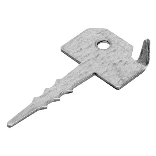 Крепление террасной доски Ключ (Кляммер) 2 мм, 60мм х 30 мм, цинк Сибртех купить в Москве с доставкой по всей России | ProtosMarket.ru