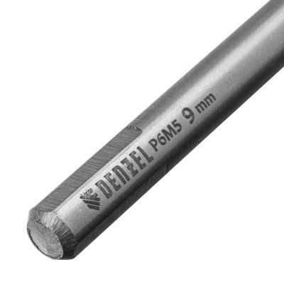 Сверло спиральное по металлу 9 х 175 мм, Р6М5, Golden Tip, удлиненное Denzel купить в Москве с доставкой по всей России | ProtosMarket.ru