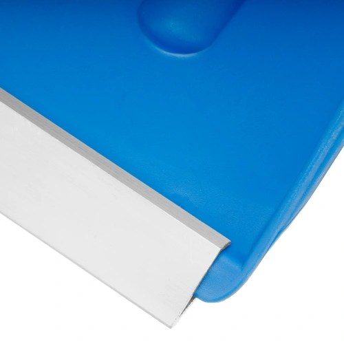 Лопата для уборки снега пластиковая, синяя, 420 х 425 мм, без черенка, Сибртех купить в Москве с доставкой по всей России | ProtosMarket.ru