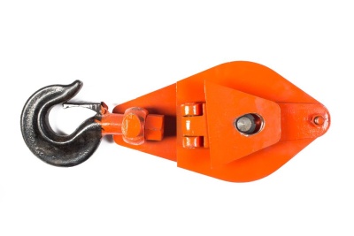 Блок монтажный однорольный с  крюком TOR HQG(L) K1-5,0 т с откидной щекой (G) купить в Москве с доставкой по всей России | ProtosMarket.ru