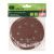 Круг абразивный на ворсовой подложке под "липучку", перфорированный, P 400, 125 мм, 5 шт Сибртех купить в Москве с доставкой по всей России | ProtosMarket.ru