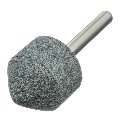 Шарошка абразивная, конус, для дрели, 25 x 25 мм, хвостовик d6 мм, 63С Denzel купить в Москве с доставкой по всей России | ProtosMarket.ru