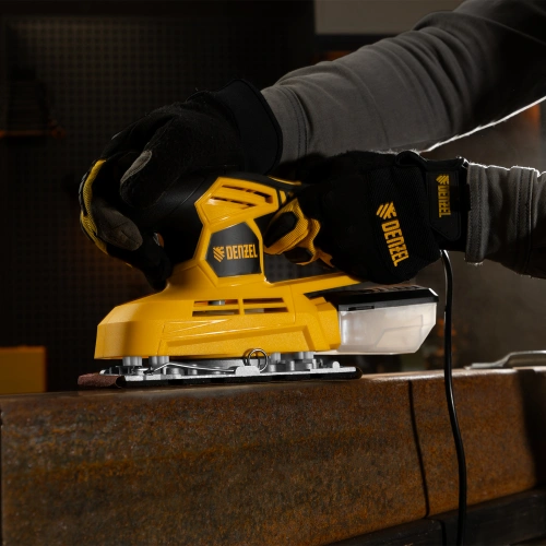 Машина плоскошлифовальная вибрационная VS-90-187, 240 Вт, 6000-11000 об/мин Denzel купить в Москве с доставкой по всей России | ProtosMarket.ru