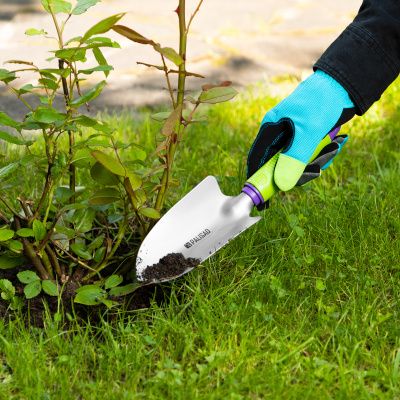 Совок посадочный широкий, обрез. рукоятка, может использ. с удлин. ручкой 63016, 63017 Palisad купить в Москве с доставкой по всей России | ProtosMarket.ru