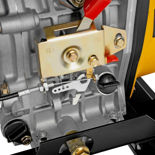 Генератор дизельный DES-55E, 5,5 кВт, 230 В, 11 л, электростартер Denzel по ценам производителя в Москве с доставкой по всей России