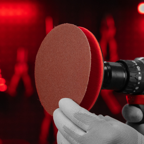 Круг абразивный на ворсовой подложке под "липучку", перфорированный, P 150, 125 мм, 5 шт Matrix купить в Москве с доставкой по всей России | ProtosMarket.ru