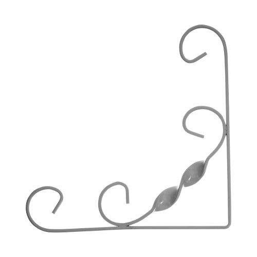 Кронштейн декоративный, 150 х 150 мм, белый Сибртех купить в Москве с доставкой по всей России | ProtosMarket.ru