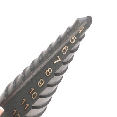 Сверло по металлу ступенчатое (4х12 мм, шаг 1 мм) купить в Москве с доставкой по всей России | ProtosMarket.ru