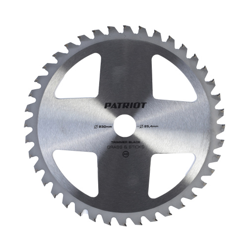 Нож PATRIOT TBS 40 X для триммера (230х25.4 мм, 40 зубьев) купить в Москве с доставкой по всей России | ProtosMarket.ru