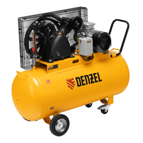 Компрессор воздушный рем. привод BCV 4000-T/200, 4,0 кВт, 200 литров, 690 л/мин Denzel купить в Москве с доставкой по всей России | ProtosMarket.ru