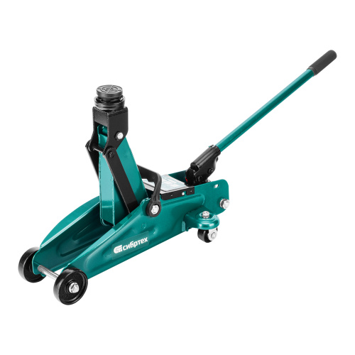 Домкрат гидравлический подкатной, 2 т, 127-330 мм, в пласт. кейсе Сибртех по ценам производителя в Москве с доставкой по всей России