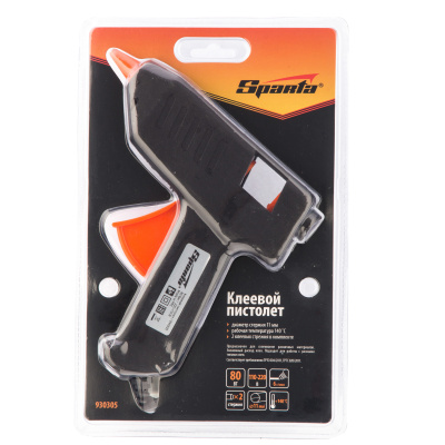 Клеевой пистолет, 11 мм, 80 W-220 V Sparta купить в Москве с доставкой по всей России | ProtosMarket.ru