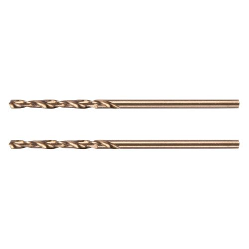 Сверло по металлу, 2 мм, HSS Co-8%, 2 шт.// Denzel купить в Москве с доставкой по всей России | ProtosMarket.ru