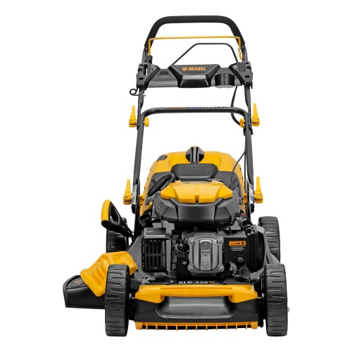Газонокосилка бензиновая GLD-520SP, 196 куб.см, ширина 52 см, привод, 7 уровней,травосборник 60 л Denzel купить в Москве с доставкой по всей России | ProtosMarket.ru