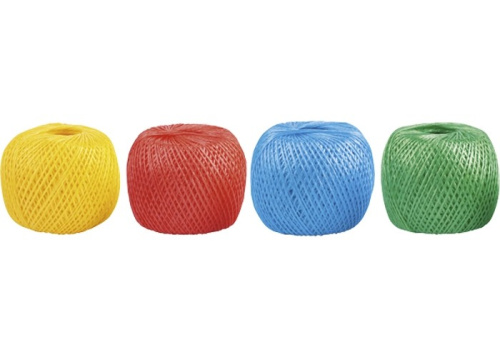 Шпагат полипропиленовый желтый, 1.4 мм, L 60 м, Сибртех купить в Москве с доставкой по всей России | ProtosMarket.ru