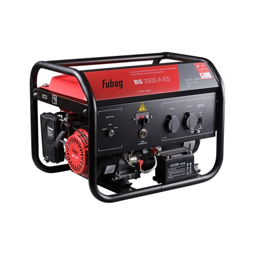 FUBAG Бензиновый генератор с электростартером и коннектором автоматики BS 3300 A ES купить в Москве с доставкой по всей России | ProtosMarket.ru