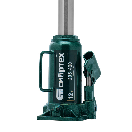 Домкрат гидравлический бутылочный, 12 т, 205-400 мм Сибртех купить в Москве с доставкой по всей России | ProtosMarket.ru