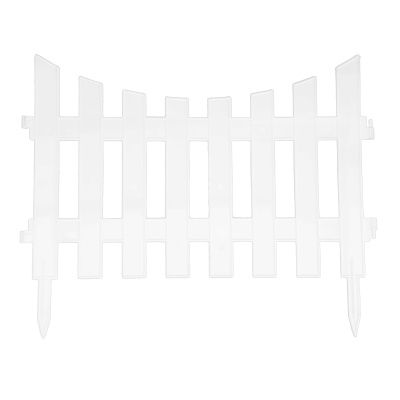 Забор декоративный 36х300 см, белый, Palisad купить в Москве с доставкой по всей России | ProtosMarket.ru