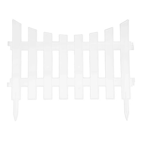 Забор декоративный 36х300 см, белый, Palisad купить в Москве с доставкой по всей России | ProtosMarket.ru