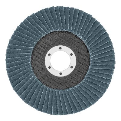 Круг лепестковый торцевой КЛТ-1, ZK10X W (цирконий) зернистость 40Н(Р 40) 125 х 22.2 мм, "БАЗ" купить в Москве с доставкой по всей России | ProtosMarket.ru