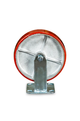 Колесо большегрузное неповоротное FCp 80 200 мм полиуретановое (N) купить в Москве с доставкой по всей России | ProtosMarket.ru