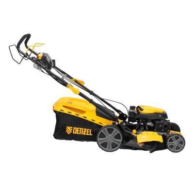Газонокосилка бензиновая GLD-460SP-VE, 146 см3, шир. 46см, привод, вариатор, эл.старт, 60 л Denzel купить в Москве с доставкой по всей России | ProtosMarket.ru