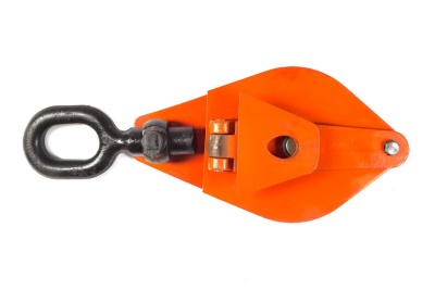 Блок монтажный однорольный с  ушком TOR HQG(L) K1-10,0 т с откидной щекой (G) купить в Москве с доставкой по всей России | ProtosMarket.ru