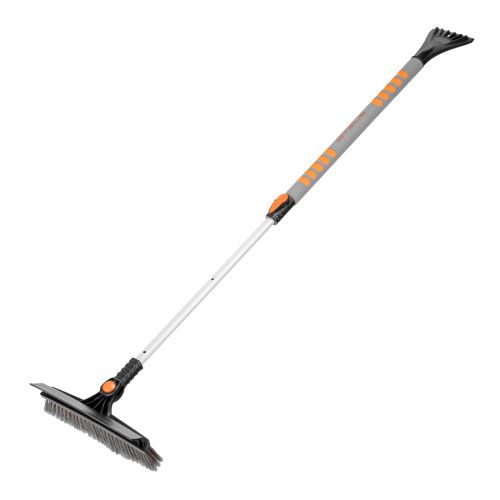 Щетка-сметка для снега со скребком телескопическая 900-1300 мм Stels купить в Москве с доставкой по всей России | ProtosMarket.ru