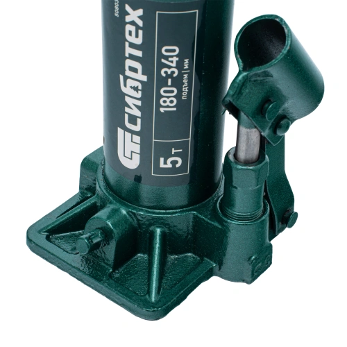 Домкрат гидравлический бутылочный, 5 т, 180-340 мм Сибртех купить в Москве с доставкой по всей России | ProtosMarket.ru