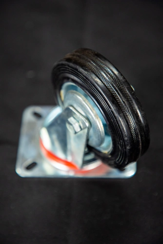 Колесо поворотное резина SC 42 100 мм (Y) купить в Москве с доставкой по всей России | ProtosMarket.ru