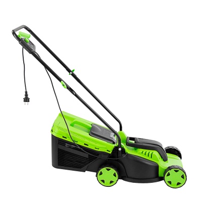 Газонокосилка электрическая L1200, 1200 Вт, ширина 32 см, 3 уровня, пластиковый травосборник 30 л. Сибртех купить в Москве с доставкой по всей России | ProtosMarket.ru