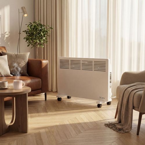 Конвектор электрический КМ-2000.2, 230 В, 2000 Вт, X-образный нагреватель, колеса, термостат MTX купить в Москве с доставкой по всей России | ProtosMarket.ru