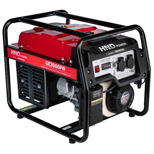 Генератор бензиновый HND GE 3000 PN по ценам производителя в Москве с доставкой по всей России
