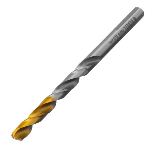 Сверло спиральное по металлу 6,5 x 100 мм, Р6М5, Golden Tip  Denzel купить в Москве с доставкой по всей России | ProtosMarket.ru