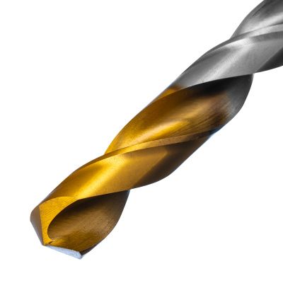 Сверло спиральное по металлу 12 x 151 мм, Р6М5, Golden Tip  Denzel купить в Москве с доставкой по всей России | ProtosMarket.ru