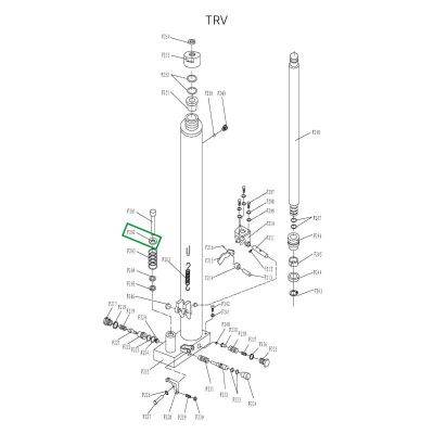 Крышка пружины возвратной для TRV купить в Москве с доставкой по всей России | ProtosMarket.ru