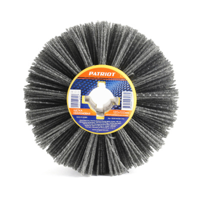 Щетка нейлоновая для брашировальных машин (120х100 мм) купить в Москве с доставкой по всей России | ProtosMarket.ru