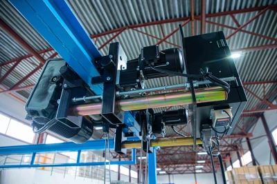 Таль передвижная двухскоростная с уменьшенной строительной высотой  3,2т  6м 4/1 380В электрическая канатная TOR SHA8 2D по ценам производителя в Москве с доставкой по всей России